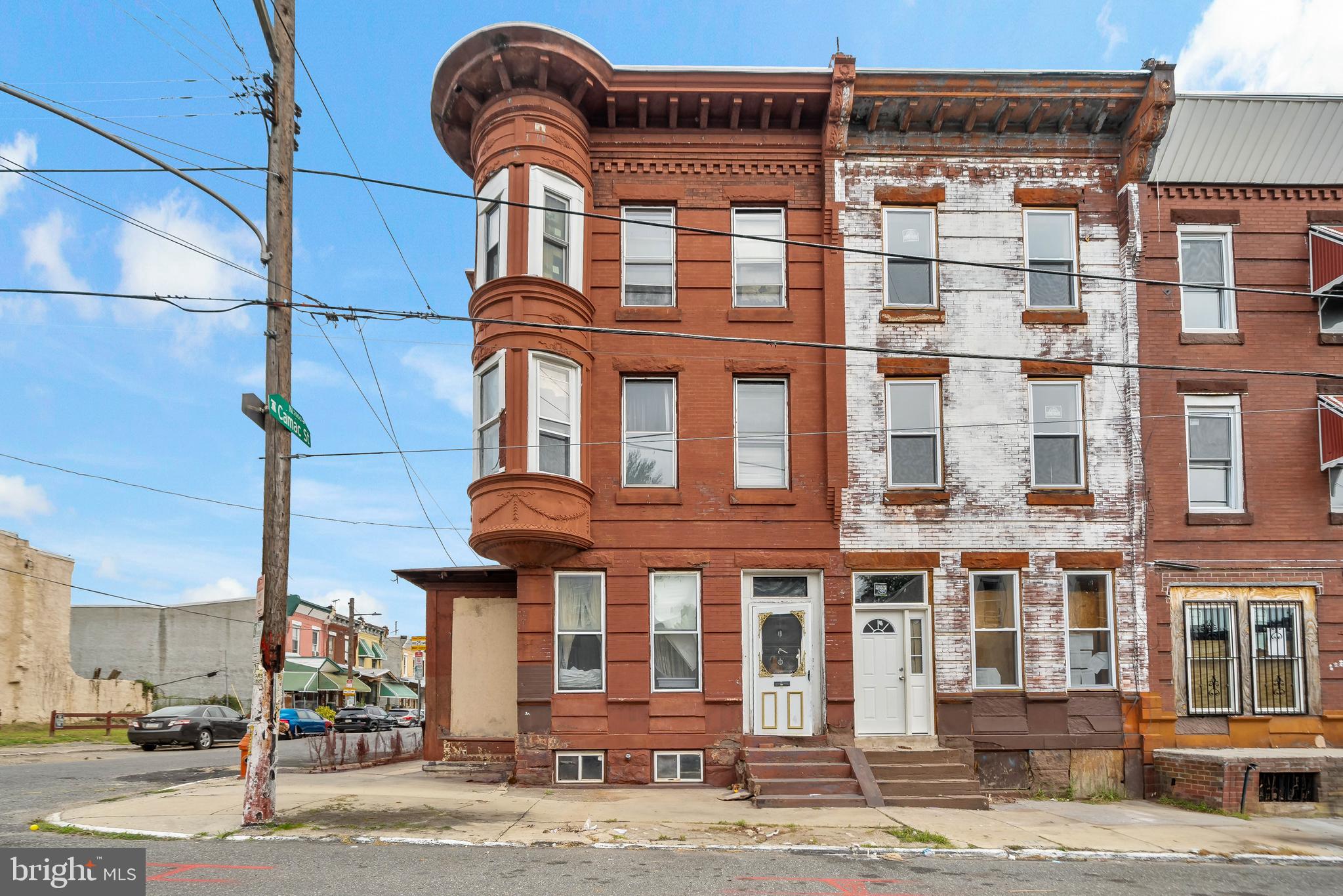 This historic 100-year-old Philadelphia colonial revival style home is located in the Hartranft neighborhood. Close by is the Thomas Jefferson Hospital and Temple University Hospital. Also, the Philadelphia Zoo and Philadelphia Musuem of Art. Two-three blocks away is Glenwood Ave, which was renamed Smokin’ Joe Frazier Blvd., and his gym was the stage for the training scene in "Rocky".
This approximately 2,754 square foot house offers three floors with five bedrooms and two and a half bathrooms. The property features a corner lot and bay windows,
The five bedrooms provide ample living space, accommodating a variety of household needs. The primary bedroom offers a serene retreat, while the additional four bedrooms can be utilized for guests, an office, or personal hobbies. The two and a half bathrooms include a well-appointed primary bathroom, as well as additional facilities to meet the needs of a multi-bedroom home. The half bathroom provides convenient access for guests or family members.
Showcasing the aged elegance of the city's architecture, this house has good bones and is ready to be renovated with a little TLC. Come check out this beautiful old house.