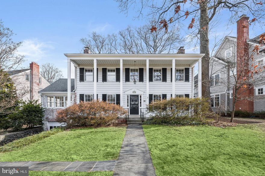 One of the finest most sought after streets in the 20816 Zip Code, surrounded by more expensive property this classic center hall Colonial with superior room proportions has been recently enhanced by a professional interior paint job top to bottom. The hardwood floors have been refinished in the popular Provincial stain, new carpet has been added in the lower level as well.  A brand new electrical panel has been installed.  All of this work was completed in the last two months.<br/><br/> 

The home features 2808 sq. ft. of living space above grade and at least 500+ sq. ft. of finished space on the lower level.  There are four spacious bedroms and 2.5 baths on the second floor and a very large attic accessed by a walkup staircase.   The lower level has a recreation room w/wood-burning fireplace, a fifth bedroom/office and a full bath, plus a large utility room that accessed the one car garage. This room also has an exit door leading to the fully fenced backyard and....a beautiful POOL, built of this highest quality many years ago and has weather the decades gracefully. 

The HVAC system is only three years old, the Hot Water Heater is two years old and the asphalt shingle roof and the rubberzed flat roof over the front porch are believed to have been replaced about eight years ago.  While the spacious kitchen is fully functional, as are the baths, today's buyer will have the opportunity to consider upgrading.  And the price certainly reflects this.

Finally, Albia Road's proximity to the new "WESTBARD SQUARE" is perfect.  There are hundreds of millions of dollars being invested in this project, the road infrastructure is now in place and OPEN!  The new Giant Food Store will open on January 26th, 2024, the remaining shopping center will then be transformed.  Google "westbardsquare" for exciting details. 

Being able to walk in five minutes to all that is going to happen at Westbard Square is a valuable aspect of ownership on Albia Rd.  After a decade of waiting it is happening!