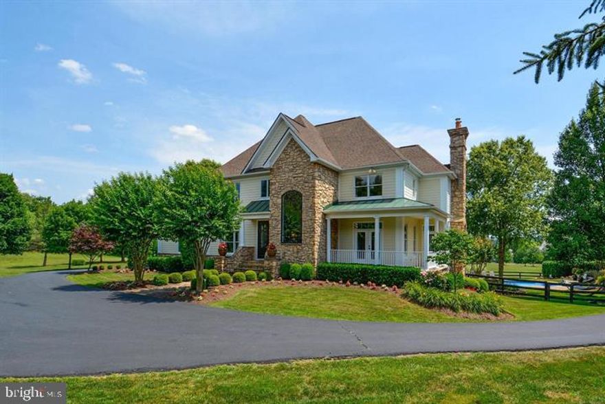 Open House cancelled, property is under contract. Enhance your living experience with this exquisite property nestled on 4.64 acres in the highly coveted Big Spring Farm neighborhood. This stunning home is an entertainer's dream and has an amazing backyard oasis featuring a heated salt water pool with fountains, hot tub, huge paver patio, screened in porch and composite deck. The main level features an amazing remodeled gourmet chef's kitchen with an expansive quartz waterfall island, upgraded cabinetry & newer stainless appliances to include sub zero refrigerator and Miele dishwasher, butler's pantry and breakfast room. Situated off the kitchen is a cozy family room with hardwood floors and wood burning fireplace. Complementing the main level are formal dining and living rooms with crown and chair moldings and a great mudroom. 

Ascend to the upper level to discover an indulgent owner's suite featuring a great sitting room with gas fireplace, custom designed walk-in closet, luxury owners bathroom with a steam shower, dual vanity and a soaking tub. Rounding out the bedroom level are 3 generous bedrooms, 2 full bathrooms and a laundry room. 

Venture downstairs to the walkout basement with an enormous rec room featuring a bar, theatre room, exercise room, sitting area with a wood burning fireplace and full bathroom. Walkout to the large brick paver patio to enjoy the lazy days of summer and a dip in the pool. 

This amazing property features a carriage house with an additional 784 finished square feet studio apartment with a 2 car garage, kitchenette, living room, bedroom, full bathroom and its own washer and dryer...perfect for an In-law suite, Au Pair or an AirBnB for rental income. Wonderfully situated just minutes to Rt. 7 & Rt. 15, schools, shopping, dining, grocery stores, wineries and breweries. Don't miss the opportunity to make this exquisite property your next home! Schedule a showing today and experience unparalleled luxury living!