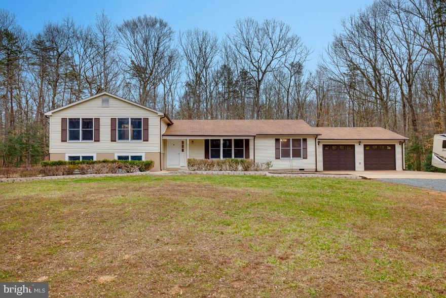 Gorgeous 4 bedrooms 2 bath, 1 half bath, home nestled in over 10 acres in idyllic Sumerduck, Virginia. Centrally located from  Warrenton, Culpeper, and Fredericksburg where shopping, dining and entertainment abound!Don't forget close to  I-95, perfect for traveling or daily commute.  Home has beautiful hardwood floors throughout. Unfinished walkout basement ready for your personal touch. Patios and front porches surround 2 sides of the home, perfect for entertaining/ social distancing! Property includes an RV station complete with electric and air hose run from safety of your 2 car garage. Due to COVID-19 we are asking that we have 24 hour notice to view the property in person. We will be following the new normal and asking that anyone that has had a fever or cough to refrain from viewing in person.