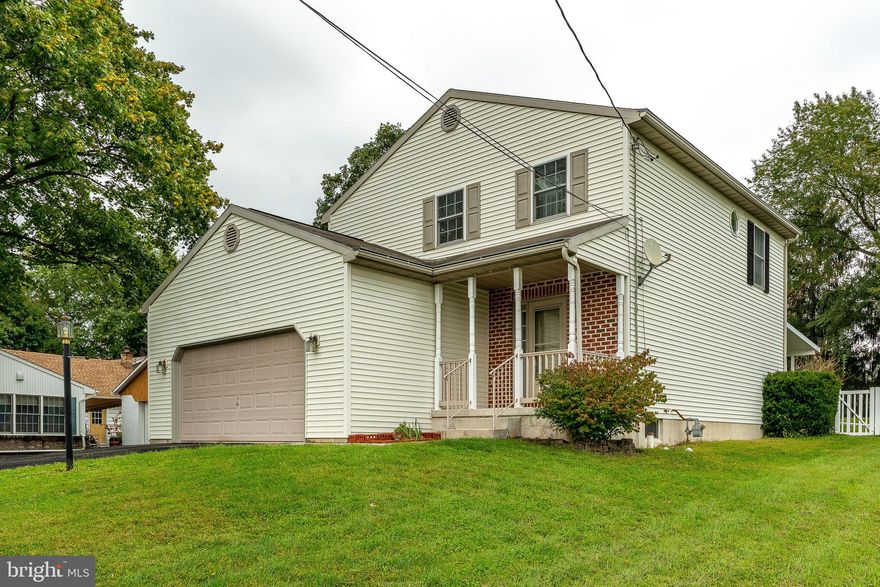 Welcome Home to this two story colonial featuring 3 bedrooms and 2 1/2 baths in Northeastern Schools.  A large driveway with plenty of parking greets you upon your arrival to this wonderful find.  The covered front porch invites you into the first floor offering you a powder room, living room overlooking the rear year, and a large eat-in kitchen that opens to a large rear covered porch.  From here make your way to the level fenced rear yard complete with a large shed that is sure to please. Inside again, you will find three well-sized bedrooms and two full baths on the second floor.  A radon mitigation system is yours for the comfort and safety of all that live here.  Hurry on this great house and call it home today!