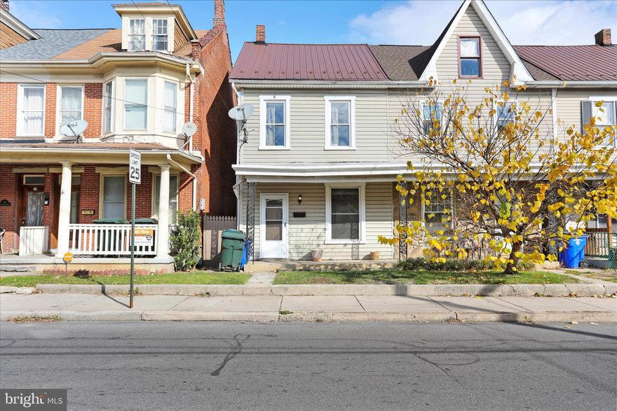 Spacious half duplex offering a comfortable and functional layout! The main level features a full bath, office, and an inviting eat-in kitchen. Upstairs you'll find three large bedrooms with plenty of natural light. Window unit air conditioners convey with the property for added convenience. The basement includes laundry, a 3-year-old furnace, and a walk-out to the backyard. Great opportunity to own or invest—schedule your showing today!