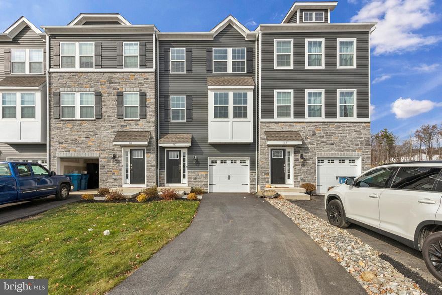 WINTER SPECIAL! Get 3 months of reduced rent ($2750 monthly) when you sign a year lease by 12/1/25 Rentspree application required. Come see this beautiful new construction townhome in Pennridge School District! The first floor has a large entry foyer leading to a large rec room style family room, perfect for hang outs and movie nights, the second floor has an open floor plan with beautiful LVP flooring, a walk in pantry closet, and a kitchen with a grand island, 42 inch cabinets and gas appliances. Upstairs boasts 3 large bedrooms, a hall closet for storage, and laundry room with overhead cabinets! A beautiful walk in closet, on suite bathroom with duel vanities and step in shower complete the primary bedroom. This brand new community has a children's playground and is located close to route 309, route 663, and the Turnpike. Schedule your showing today! Tenant pays all utilities. First months rent and one month of security due upon entry.