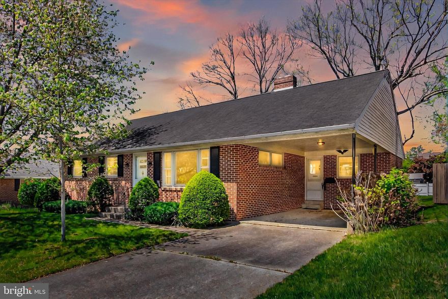 Welcome to this Spacious 3-Bedroom, 1.5-Bath Brick Rancher Nestled on a Private Lot. Bursting with Potential, this Home is Perfect for Buyers Looking to Make it their Own or Invest in a Property with Room to Grow. The Eat-In Kitchen has Ample Cabinet Space and the Bedrooms are Generously Sized, Offering Flexibility to Fit Your Needs. Downstairs, the Basement Features Abundant Storage—Perfect for a Future Recreation Space, Workshop, or a Home Gym. Step Outside and Enjoy the Peaceful Backyard, Surrounded by Mature Landscaping and Includes an Underground Dog Fence. A Carport and Additional Detached Garage in the Back Offer Plenty of Parking and Storage. Located Near Many Local Restaurants and Shopping and a Short Walk to Union Park. Don’t Miss this Opportunity to Own a Home with Space and Endless Possibilities!