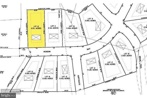 Vacant Land For Sale - 12 Meadow Way<br/> Mineral County, RIDGELEY, WV 26753