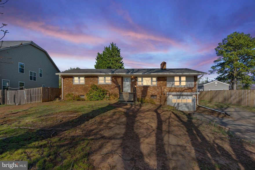 *Pending Release*WOW*This is an opportunity for the right buyer*Located in the heart of Gainesville and just minutes from shopping, restaurants and major commuter routes, this raised brick rancher feels a world away on a quiet street*Nestiled on 1/3 of an acre, the rear yard has a carport & two large sheds - perfect for the hobby enthuiast*The main level of this home features original hardwood floors throughout most of the living space - they're just waiting to be uncovered and refinished*The charming living room has an oversized picture window and wood burning fireplace.*Just off the eat-in kitchen is a spacious sunroom which could double as a family room or formal dining room*Down the hall are 3 bedrooms & 1 full bathroom*The fully finished lower level has a rec room, 4th bedroom/den and full bathroom*The roof and windows have been replaced & now it's time for someone to renovate the bathrooms & kitchen*Make this your next show stopper!!