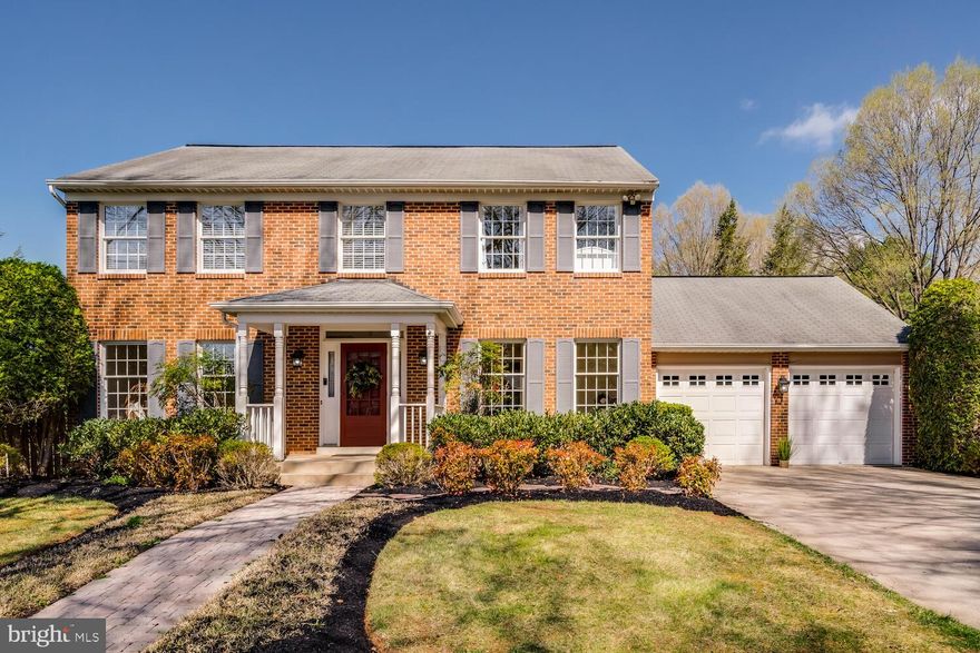 OPEN HOUSE - SAT-4/5/25 1PM-3PM.  Welcome to this attractive front porch entry colonial with 2-car garage and private fenced backyard.  This lovely home features a spacious white kitchen with table space, stainless-steel appliances with brand new microwave and stove, which adjoins the family room with custom built-in shelving and a wood burning fireplace. Upper-level primary suite offers a walk-in closet and full bathroom with a soaking tub and separate shower. Lovely lower level with recreation room and unfinished space perfect for your creativity and offers a level walk-out to the backyard. Hardwood floors on main and primary bedroom.  A custom two-level deck with gazebo for your entertaining enjoyment.  All this just across the street from Rock Creek Park.  Two blocks walk to the North Branch Rock Creek, Manor Run Creek and Sunfish Pond which all lead to Lake Frank and Meadowside Nature Center.  Community offers an active Listserv. Memberships are available for Flower Valley Bath & Racquet Club.  A short distance to 2 metro stops, I 270 and I-95 and great access to ICC/MD 200. Also close to restaurants, shopping at Giant and Safeway and so much more!