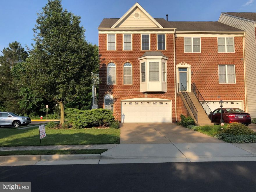 Bright, lots of Natural light filled Brick Front End Unit Townhouse 4 Bed 3.5 Bath 2 Car Garage over 2800 Sqft in heart and desirable neighborhood of Loudoun Valley Estates is available from JUNE. Inviting Split Foyer introduces to Main Level which features Spacious Living and Dining Area, Sunroom, Family Room off kitchen with fireplace. Repair Deductible $75. Upper Level features Spacious Master Suite with Walk In Closet and Sitting Area, Master Bath with Soaking tub, dual Vanity and Shower , 2 Bedrooms and a hallway bath. Lower Level Features : One Bedroom, 1 Full Bath, Finished Rec room with walk out Level. We LOVE our Schools. Close to grocery, restaurants, shopping centers.  Minutes to Toll Road and future metro. AVAILABLE JUNE.