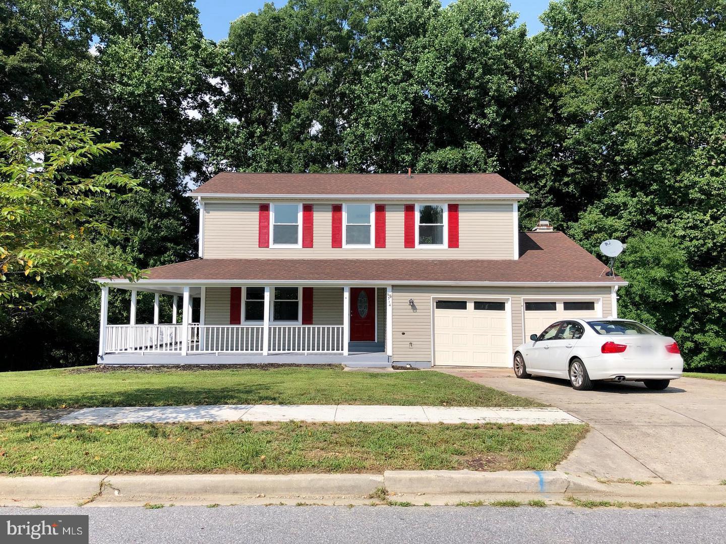 SEE IT YOURSELF WWW.RENTLY.COMWrap around porch 4 great size bedrooms back porch backed up to the words! quiet street ,two car garage recently remodeled home! Granite countertops stainless steel appliances less than 2 miles from the 301! Super close to everything! AFB, DC, Northern Virginia. Greenbelt, Fort Meade.SEE IT YOURSELF WWW.RENTLY.COM