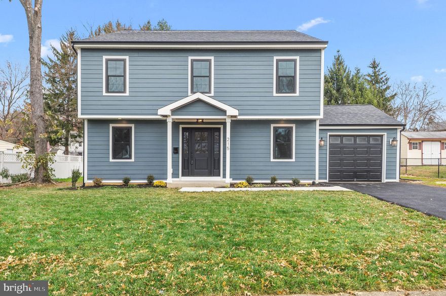 Welcome to this newly remodeled and expanded home located in the heart of Doylestown Borough—just steps from Main Street, where dining, shopping, and small-town charm are always within reach. Thoughtfully redesigned and fully updated, this property offers 2,600 sq ft of refined living space with quality craftsmanship present in every detail.

Inside, the open concept kitchen sets the tone for the home. It features GE Cafe appliances with a 48" propane range, striking two-tone inset cabinetry, a custom range hood, an 8-foot island, quartz countertops, recessed lighting, and a layout built for both everyday living and entertaining. The home offers four spacious bedrooms and two and a half bathrooms, including a large master suite. The master bathroom impresses with a free-standing soaker tub, a tiled, glass-enclosed shower, a 72" double-bowl vanity, and generous closet space, including a walk-in closet. The 2nd story also features a full bathroom, full size laundry room with sink and counter, and 4 total bedrooms. New flooring stretches throughout the home, complemented by fresh paint, all new two-panel interior doors, a new water heater, new 200-amp electric service, and all new plumbing. A new two-zone HVAC system ensures efficient comfort year-round. 

The exterior is equally impressive, featuring James Hardie siding with crisp white Azek trim, all new black exterior windows and exterior doors, and a one-car garage. The sizable yard provides room for outdoor living, gardening, or play. 

This move-in-ready home delivers modern finishes, timeless style, and unbeatable walkability. With its location just steps from all the wonderful things Downtown Doylestown Boro offers. This is an opportunity to enjoy the best of Doylestown living in a home that feels brand new.