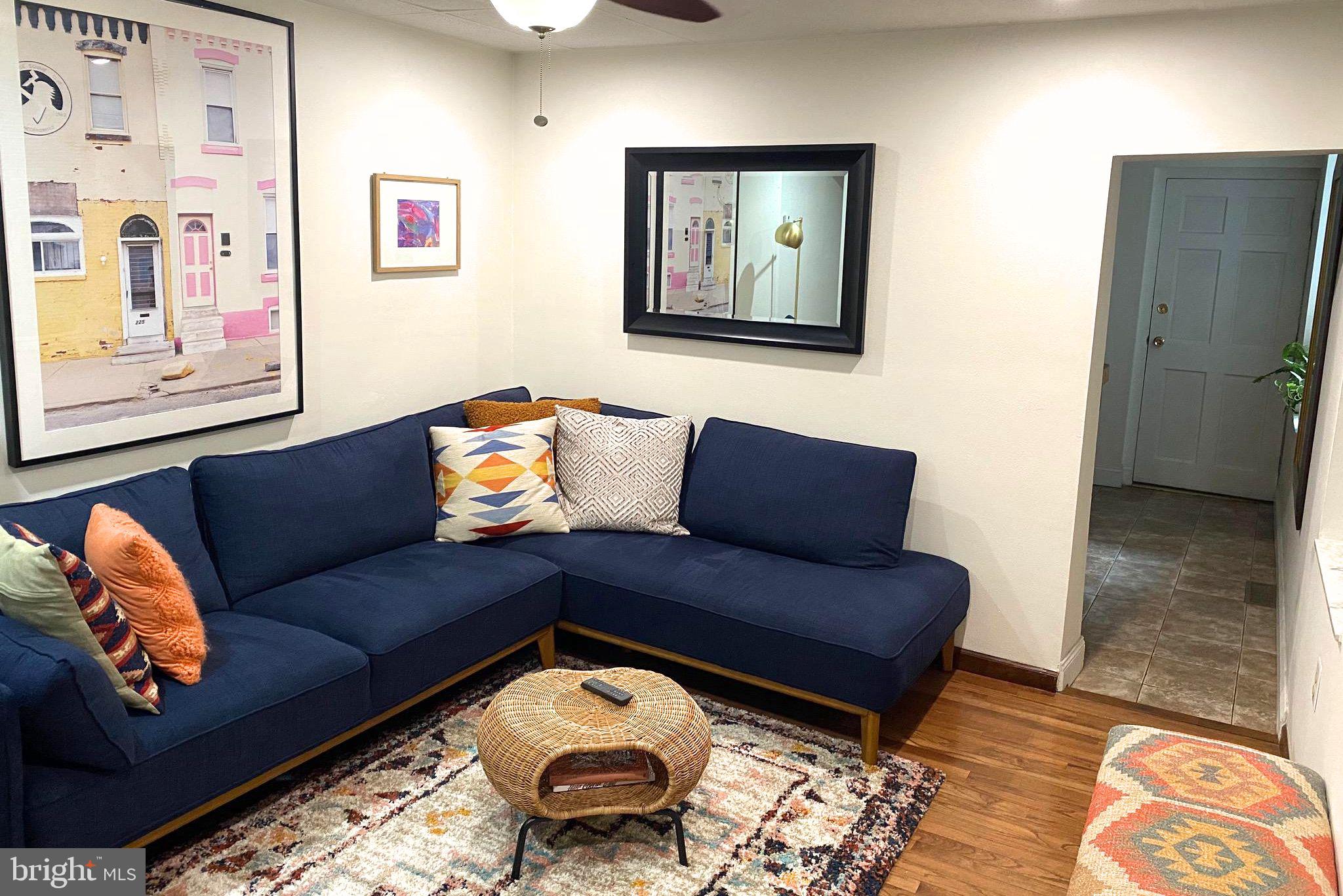 Enjoy this charming 1-bed, 1-bath apartment with central air and in-unit laundry! This unit is located in the desirable Queen Village neighborhood, just minutes from I-95, the Italian Market, South Street, and local shops and restaurants. Enjoy the perfect mix of comfort, convenience, and a spacious private outdoor space!