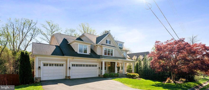 Welcome to 7221 Churchill Road, a magnificent residence nestled in a private neighborhood of McLean, VA. This immaculate -Move In Ready-home, expertly crafted by the award-winning Buchanan Price, offers a seamless blend of elegance and comfort, perfect for both entertaining and everyday living.

Spanning 6,450 square feet, this luxurious abode boasts five spacious bedrooms ( 4 bedrooms up)and four and a half well-appointed bathrooms. The unique three-car garage provides ample space for your vehicles and storage needs.

Step inside to discover an open, flowing floor plan that effortlessly connects the main living areas. The heart of the home is a grand living room featuring a coffered ceiling and cozy fireplace, office and music room. The gourmet kitchen comes complete with modern appliances, a convenient wet bar, soft close custom cabinetry throughout the entire home, and custom spice rack.  Two pantries! Mud room area off the garage.  Fantastic floor plan,  Perfect for hosting and entertaining. Delightful blend of classic architecture with modern conveniences

Light and bright fully finished lower level with cozy fireplace, wet bar with microwave, beverage refrigerator and walk out to backyard; also offering bedroom and full bath plus additionally large recreation room and home gym.   Storage Galore!
Enjoy the tranquility of the back deck, where you can unwind and soak in the serene ambiance of your spacious 17,641 sqft  homesite with green, verdant flat front and back yards-Fabulous screened in porch with ceiling fan! Deck and Flagstone patio. Fully fenced rear yard! 
Upper level boosts 4 bedrooms up. Primary Suite has  tray ceiling with cove lighting and crown molding. Dressing area has two large walk in closets, then the bathroom with beautiful tile, two large vanities, makeup spot, separate shower , WC and soaking tub   Three more baths, one is en-suite.  Also an area/den for study-homework spot or an upstairs office.  So many possibilities!

Additional amenities; Plantation Shutters, Front Porch, Designer Front Door, custom paneling,  efficient air conditioning, elevator-ready design ensures easy access to all levels.
New HVAC system servicing 1st floor/basement 2024-Repainted and caulked the entire outside of home - 2022-Installed the small back patio hardscape downstairs-Installed lighting in piano room
Upgraded designer lighting in foyer, kitchen, living room, dining room and secondary bedrooms
Elevator ready in all three floors-Lots of storage and closets (2 storage rooms)-Repainted garage