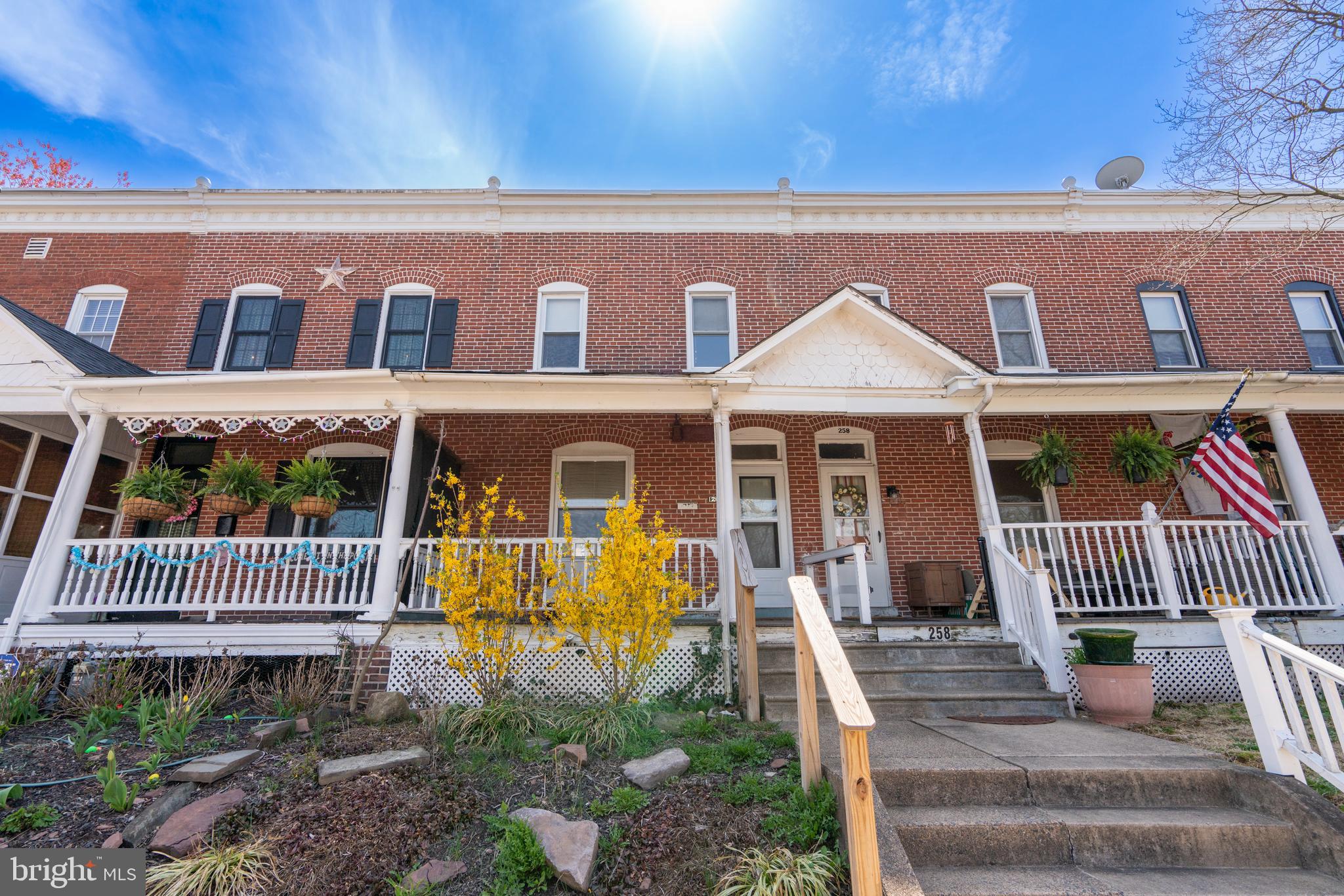 Welcome to 261 N 4th Street—a charming home in the heart of Perkasie that blends classic character with thoughtful updates. With 3 bedrooms and 1.5 baths, this home offers inviting spaces and a layout that fits everyday living and entertaining. Step inside to discover this home's high ceilings, warm hardwood flooring, and a spacious living/dining room combo with a ceiling fan for comfort. The large eat-in kitchen provides plenty of counter and cabinet space for culinary enthusiasts, and the recently added powder room on the main level is a convenient upgrade. Upstairs, you’ll find a generously sized primary bedroom, along with two additional bedrooms perfect for family, guests, or a home office space. Enjoy mornings on the front porch and unwind in the evening on the rear porch overlooking the fenced-in backyard—a great space for relaxing, gardening, or pets. All of this in a walkable location, just minutes from the center of town, local parks, shops, and restaurants. If you’re looking for charm, space, and a great Perkasie location, this home checks all the boxes. Schedule your private showing today—this one won’t last!