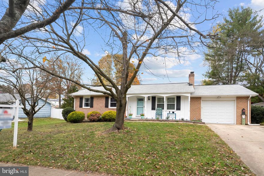 Bel Air Rancher with HUGE back yard. Modernized 3 bedroom 2.5 bath, one car garage with finished basement is waiting for you. Minutes away from downtown BelAir, shopping and restaurants. Less than 2 miles away from  the Harford County Mall.