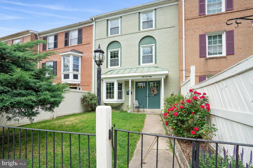 Beautiful 4 bedrooms, 2 full baths, 1 half bath townhome with 2-car private parking spaces in front of the home. This home has many upgrades for an amazing value. New front door installed 2022, windows 2020 and 2021 throughout, brand new LVP flooring and new stairs flooring with thick carpet runner done (first floor 2021, second floor 2023, third floor 2024),  custom paint done over the last couple of years, stainless steel kitchen appliances, dishwasher 2023, oven/range 2019, refrigerator 2019,  renovated bathroom vanities, back fence repaired, back patio redone and so much more! HVAC estimated 15 years old, so it has another 10-15 years more of life. The outside of the home offers a private front patio and backyard patio, all fenced in for privacy.