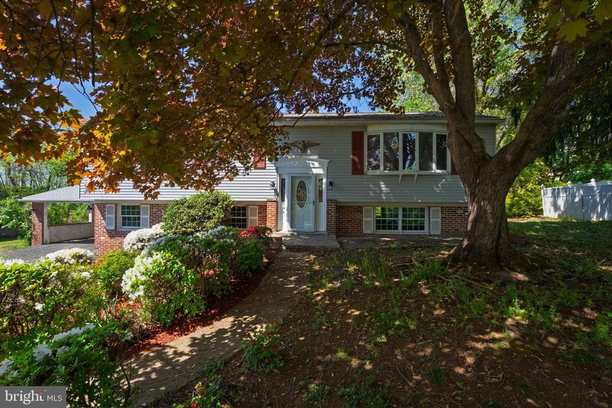 How cool is this house! Jam packed with character, 1038 Phoenixville Pike is a spacious split-level home with 4 bedrooms and 2 ½ baths. Inside and out, it’s all about unique design elements and panoramic views. Beautiful wood floors lead you through a spacious living and dining area into a stunning Florida room with vaulted ceiling, skylight window, and distinctive wood paneling detail. Summer or winter, what an amazing space to relax or entertain! The kitchen features stainless steel appliances including a double oven as well as cherry wood cabinets and pearl white countertops. There are 2 bedrooms on the main level, one with an en suite bathroom, and one incredibly spacious bedroom with a walk-in closet and convenient access to a full hall bath with a spa tub, walk-in shower, and double sinks. Downstairs, there is a roomy family room with a gas fireplace, as well as 2 more bedrooms, a powder room, and the laundry with a washer and new dryer and walkout access to the covered back patio. And what an amazing outdoor space! This yard has wow factors in spades with an incredibly spacious deck with a sunsetter and an octagonal screened gazebo for 360-degree views. There’s plenty of yard space for a game of catch and there’s also a convenient storage shed. This home also features a new water heater and a widespread carport with a new roof that connects to the house. 1038 Phoenixville Pike is one of those special homes to visit in person. Set in the West Chester Area School District in beautiful West Goshen, you’ll enjoy convenient access to Rte 100 and Rte 202. Request a personal tour today!