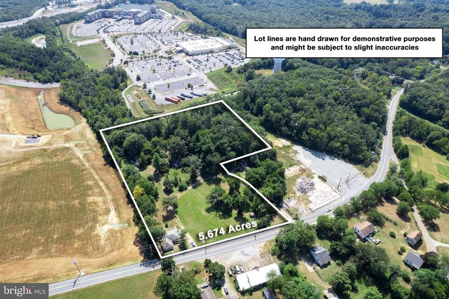 Exceptional Opportunity in a Rapidly Growing Corridor! This 5.674-acre package includes three parcels — 1103 & 1101 Bainbridge Rd, plus an additional parcel (Tax ID: 08-07013507) — being sold together as one offering (As Is). Zoned BL – Business Local, this property provides outstanding flexibility for custom homes, townhomes, or mixed-use redevelopment (buyer to verify zoning and subdivision potential). Located along Bainbridge Rd with direct access and excellent visibility, the site borders the Chesapeake Overlook project, a vibrant master-planned corridor anchored by major destinations such as Hollywood Casino Perryville and the recently opened Great Wolf Lodge Resort, one of the largest in the U.S. Enjoy unmatched proximity to I-95, the Perryville MARC Station, and expanding retail including Wawa, Starbucks, and more. Two existing homes are located on the property, offering the option to renovate, rebuild, or remove based on your plans. Whether you’re seeking a development opportunity or a long-term investment, this highly visible location places you at the heart of future growth and connectivity in Cecil County. ***Note: houses are unsafe - entry into these structures is strictly prohibited for safety reasons***