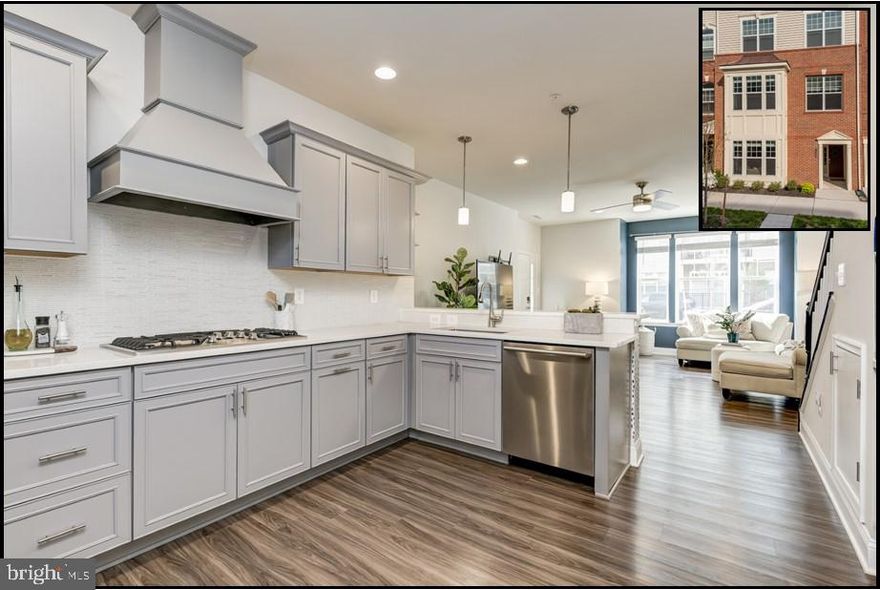 Welcome to Oxford Square, a transit-oriented, Green Living, community that’s merely a private community shuttle ride away to the Dorsey MARC Station, a short walk to Howard County's newest schools, and under two minutes to major highways to both Baltimore and DC.   This lovely condo has an open concept,  a ton of upgrades, sun drenched, gourmet kitchen, stainless steel appliance, gorgeous quartz countertops and oversized garage with driveway.  The upper level offers three clean and bright bedrooms with storage.  The master suite offers a huge walk in closet, private balcony and luxurious master bathroom.  This is a must see!!