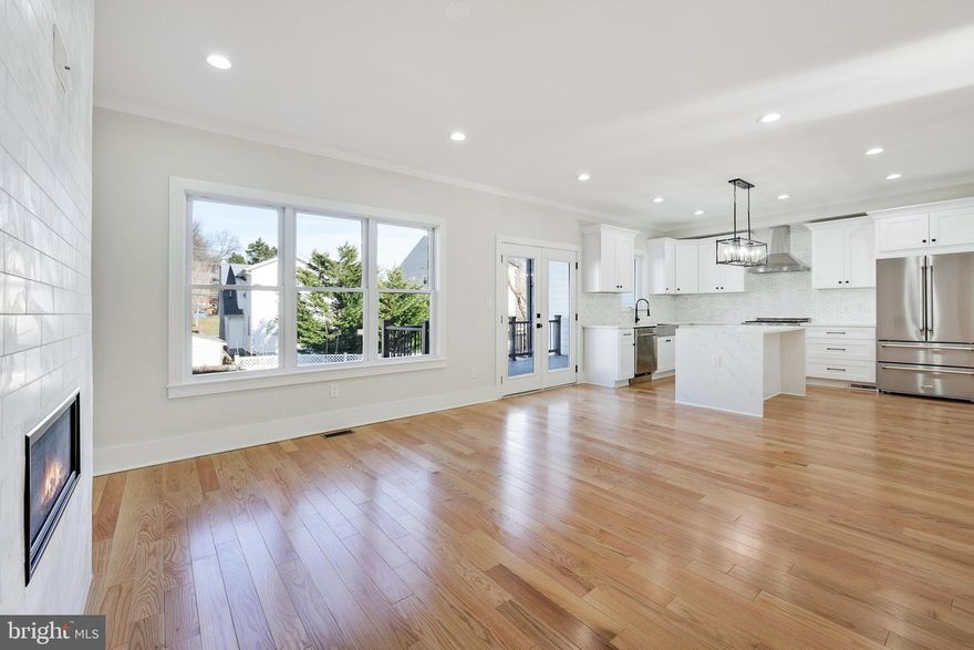 * LOCATION  * LOCATION  * LOCATION *  A COMMUTERS DREAM  <5 MILES TO WASHINGTON DC  <5 MILES TO AN INTERNATIONAL AIRPORT  <3 MILES TO VIRGINIA SQUARE METRO  *1 MILE TO RUTHIES ALL DAY * WALK TO ARMY NAVY CC *
Welcome to this new construction end unit townhouse, a perfect blend of contemporary elegance and comfortable living. 3 Floors full of windows and light, a deck off the gourmet kitchen to enjoy your morning coffee, a cozy fireplace, a walk-out basement with a private entrance, a one-car garage with an outlet for EV charger, a fenced yard, and many other features, too many to list. Modern and high-end finishes, a thoughtful design, and open-concept living await.   Don't miss this opportunity to make this 4 bedroom, 3.5 bathroom townhouse your own and experience the perfect harmony of style and function in a home that reflects modern living at its finest. 2023 S Kenmore is a middle unit. Call Julie Sapone for your private showing today.