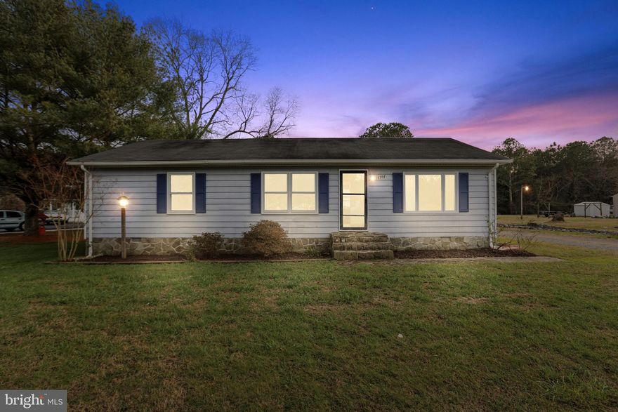 You'll love this well maintained 3 bedroom home.  Situated on half an acre, with mature trees and landscaping.  Many updates.  Large eat in kitchen, generous sized bedrooms, newer appliances, private back deck, storage shed, and large driveway to accommodate vehicles.  Private backyard is ideal for building a fire pit or starting a garden. Plenty of room to spread out. Great year round living or an affordable family beach get away.  Just  5 minutes from downtown Berlin, 15 minutes to Ocean City Beach and Board Walk, and 10 Minutes to Assateague Island Beaches.   Professional Photos coming soon.