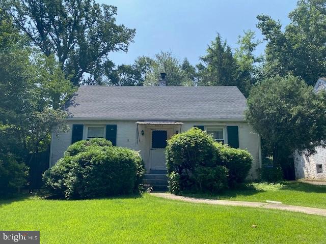 Charming Cape Cod with Endless Potential in Silver Spring in the highly desirable WOODMOOR subdivision! Nestled just outside the Beltway, this classic 1940-built Cape Cod offers an incredible opportunity to create the home of your dreams. With 4 spacious bedrooms—2 on the main level and 2 upstairs—and 1.5 baths, (full bath off hall on main level & 1/2 bath in hall on upper level), this home provides a flexible layout perfect for any lifestyle. Original hardwood floors flow throughout the main and upper levels, adding timeless charm and character. A generously sized table-space kitchen includes an exterior exit. The home appears STRUCTURALLY SOUND, but please note: the door leading out to the backyard DECK is bolted shut. DO NOT TRY TO OPEN DOOR, the outside DECK will NOT hold body weight and missing stairs, this makes this deck UNSAFE and NOT to be USED). The full, walk-out basement expands the living space with a recreation / family room, a large workshop, a storage room, a laundry area / utility room, and ample storage. Set on a sizable fenced lot (privacy fence on 4-sides), the backyard is ideal for pets, play, or future garden plans. While this home does need significant TLC, it’s brimming with potential for the right buyer to restore and personalize. Conveniently located near major commuter routes, parks, and shopping, this is a rare opportunity to invest in a sought-after WOODMOOR neighborhood. Bring your vision—and your toolbox! PLEASE do NOT PARK in neighbor's driveway, driveway does not below to this property.