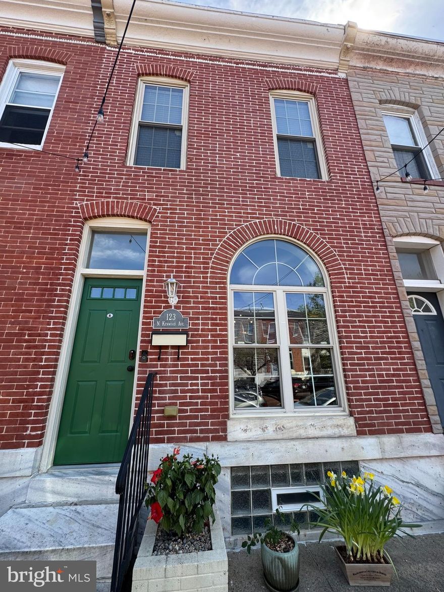 Beautiful home on a tree-lined brick street 1 block from Patterson Park. Features include three private rooms across three levels, each with smart locks for flexible use, 2.5 stylish baths including a spa-inspired shared bath (jacuzzi + double shower), and a finished lower-level suite. Spacious upstairs bedrooms feature walk-in closets. The sunlit open-concept main floor, modern kitchen with stainless steel appliances, and rooftop deck with sweeping views create the perfect backdrop for elevated urban living. Smart home technology throughout, new HVAC, new flooring, and an active short-term rental license already in place for the address. An ideal choice in one of Baltimore’s most vibrant, walkable neighborhoods. Furnished option available.