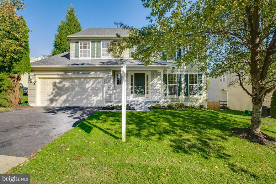 Welcome home to this 5 Bed, 3.5 Bath gorgeous Colonial freshly painted through-out perched at a quiet cul de sac! Enter the gracious foyer to find gleaming brand newly installed tiles in the foyer and in the kitchen area. Hardwood floors in the living room, family room, and dining room. lead to a beautifully updated eat-in kitchen featuring  Brand new sleek stainless steel LG appliances,  Brand new granite counters, and access to deck with steps to the backyard. The sunken family room off the kitchen features a cozy gas fireplace and large bright windows overlooking the backyard. The upper level hosts four comfy bedrooms with generous closets and two fully updated, new floors bathrooms, including a peaceful Owner's suite with lofty cathedral ceiling, oversized walk-in closet, and attached full bath highlighted by a relaxing two-person jetted tub and double vanity! Expansive, fully finished lower level provides plenty of space for recreation and relaxation and includes a full bathroom. Complete with freshly painted walls and floor two-car garage, new water heater in 2019, and a new roof replaced in 10/2019! Great Columbia location with parks, playgrounds, and 3 pools nearby, as well as convenient access to shopping, dining, entertainment, and the Columbia Gateway Innovation District and less than a mile to Lake Elkhorn. and minutes from the beautiful Columbia Mall.  The   Beautiful Lake Elkhorn walking trail is located right across from the property. which leads you to the beautiful waterfront and other workout activities.