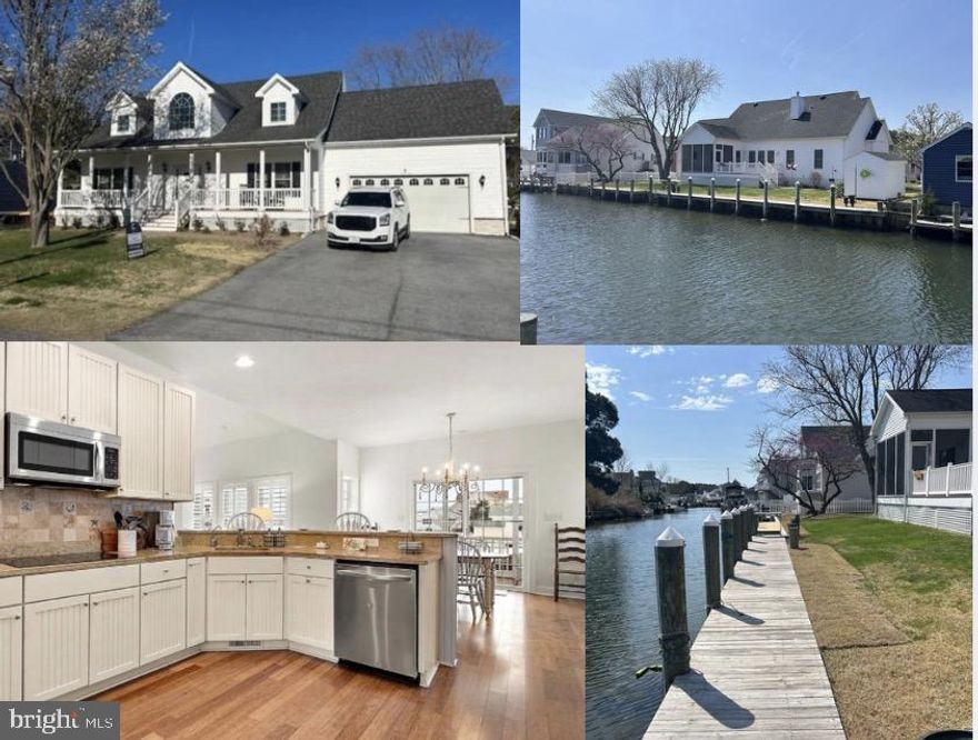 Immaculate 4-bedroom, 2.5 bath waterfront home situated on a rarely available double lot in highly sought- after Cape Isle of Wight community. Boaters will love the 120  feet of bulkheaded dock, perfect for accommodating your boat and enjoying life on the water.This beautifully maintained home is offered mostly furnished (see exclusions0 and features freshly, professionally painted interior, making it truly move-in ready. Recent upgrades include  a new HVAC system and newly replaced dock, offering piece of mind and modern efficiency. Enjoy an unbeatable West Ocean City location, just minutes from premier shopping, dining and nightlife- plus quick access to the world-famous Ocean City  Boardwalk. Experience unforgettable Ocean City days and nights-this is waterfront living at its finest.