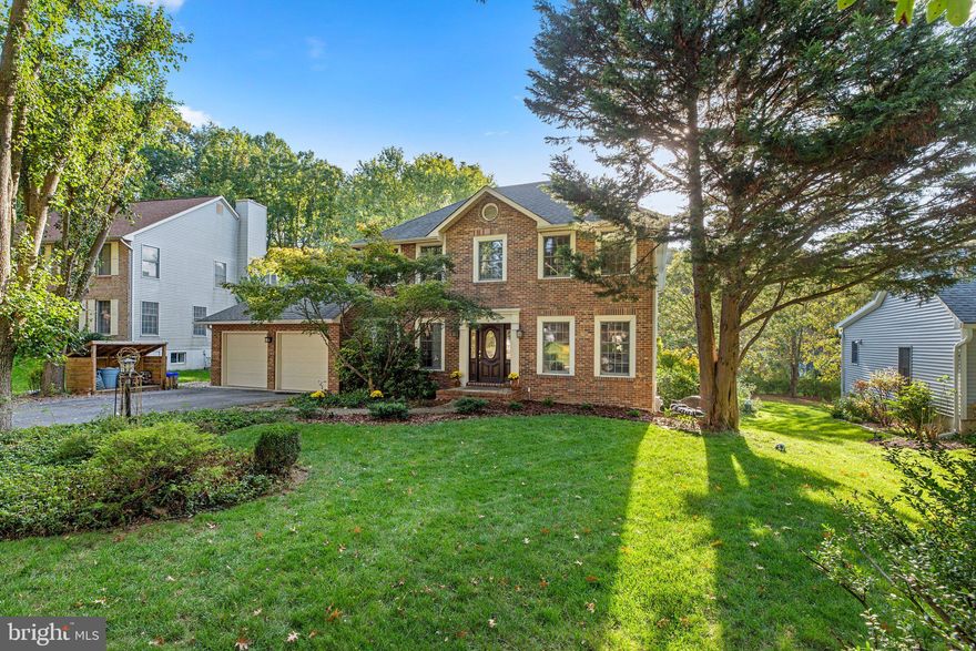 Welcome to this wonderful 5 bedroom, 4.5 bath home in the highly sought after neighborhood of The Willows in Ellicott City!  With over 5,000 square feet of living space, there is a lot to see!  As you come up the picturesque Woodbridge Court and enter the home you'll  love the 2-story foyer and you'll be delighted with features that include:  main level office to your left with doors for privacy, to your right you'll find the living room and dining room combination with crown molding and lots of natural light.  Come through the sliding barn door to the  kitchen, which is complete with granite countertops, brand new LVP flooring, stainless steel appliances, butcher block island, and pantry.  Step down to the family room with its wood burning fireplace, flanked with built-in bookcases for cozy nights at home.  Take the door out to the 2-tiered deck with a pergola to overlook your in-ground POOL and fully fenced in backyard that backs to trees and has a ton of privacy.  Back inside there is still so much to see on the main level including the huge 2-story addition that was added that makes this home perfect for the multi-generational buyer with the entry level bedroom and full bathroom.  The laundry room, leads you out to the recently redone 2-car garage with huge workbench, chip epoxy flooring, new window and it's also nicely painted.  Take one of the two staircases up to the upper level where you will find 4 more bedrooms and 2 full bathrooms.  The primary bedroom is generously sized and has a walk-in closet and 2nd closet, ceiling fan and an en-suite full bathroom with large soaking tub, separate shower, and double vanity.  The lower level is fully finished and has another large full bathroom, 2nd family room, multiple other rooms for the hobbyist or they could be turned into a gym, you name it.  There is a rec room with a Brunswick, red felt slate pool table that conveys, bar with a built-in wine refrigerator and glass shelves above.   The lower level is at walk-out level too.   Location features not to be missed:  cul-de-sac location, 1 mile to Centennial HS and Burleigh Manor MS, 1 mile to a shopping center with a grocery store, restaurants and more, and you can walk through the backyard to access 7.3 miles of interconnected paved pathways, woods & lake, for hiking or biking!  Also:  brand NEW carpeting throughout, most of the home was just freshly painted, 2-zone HVACS , one HVAC is brand new, Hot Water Heater 2022,  TONS of storage throughout, and don't miss the enclosed area under the entire deck.  All of this and everything that Ellicott City and Howard County have to offer.  There is a reason Ellicott City is listed as one of the top areas to live in the United States every single year, come and find out why!  Check out the virtual tour!