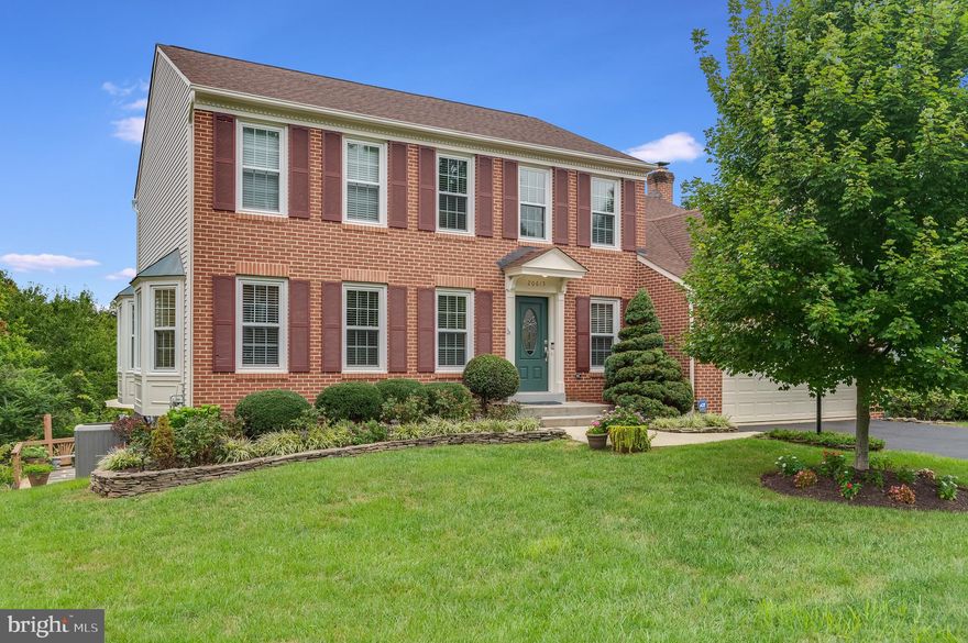 Beautifully maintained and professionally landscaped home in the community of Potomac Lakes. This home features an abundance of natural sunlight with a well laid out floor plan.  Spacious living room and separate dining rooms with bay windows.  The kitchen comes with a separate breakfast area and was renovated in 2018.  The perfect family room is off the kitchen with a gas fireplace and leads to the enormous sunroom with its own AC system. The sunroom will be your favorite in this home with a peaceful and private view of the back yard and an incredible array of sunlight and doors that lead to the deck. The master bedroom suite was remodeled in 2015 featuring an elegant master bath with frameless glass shower, separate soaking tub, dual vanities, and tons of cabinet space. This upper level master bedroom features new carpeting with three additional spacious bedrooms all with custom closets. As you make your way to the lower level there is an abundance of space with a recreation room that opens to your patio. The lower level also has a third full bath and additional space in the unfinished basement that is currently used for storage with unlimited possibilities. You have the best of both worlds with a manicured and spacious front lawn with a sprinkler system and the opportunity to retreat to your private oasis as you relax for the evening on your patio.  Some additional features of the home are a new roof was installed in 2011, soft water system added in 2010, new AC installed in 2011, windows replaced in 2013 and  2018, new gas water heater in 2020, custom blinds installed in 2018, and home repainted in 2016. Enjoy all the amenities this community has to offer including a clubhouse, outdoor pools, basketball courts to tennis and pickleball courts and so much more. Conveniently located near shops and restaurants.  This is a must-see!!  Please remember we need a 6-hour notice before showing and request the wearing of a mask and no shoes before touring this beautiful home.