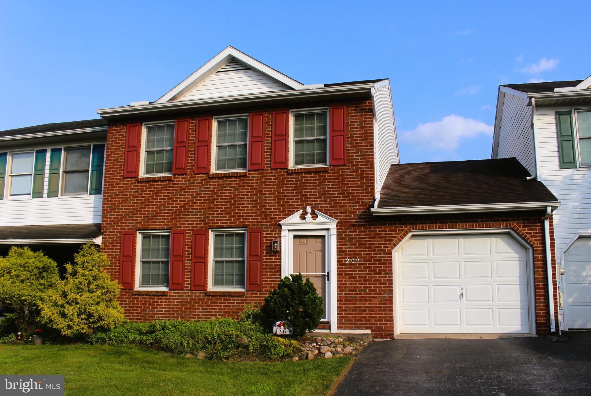 Lovely 2 Bedroom 1 1/2 bath townhouse ready to move in condition. Well maintained townhouse development conveniently located in Campbelltown in Palmyra School District. Features include Deck and beautifully landscaped back yard, Efficient gas heat and hot water, Central Air and 1-car garage