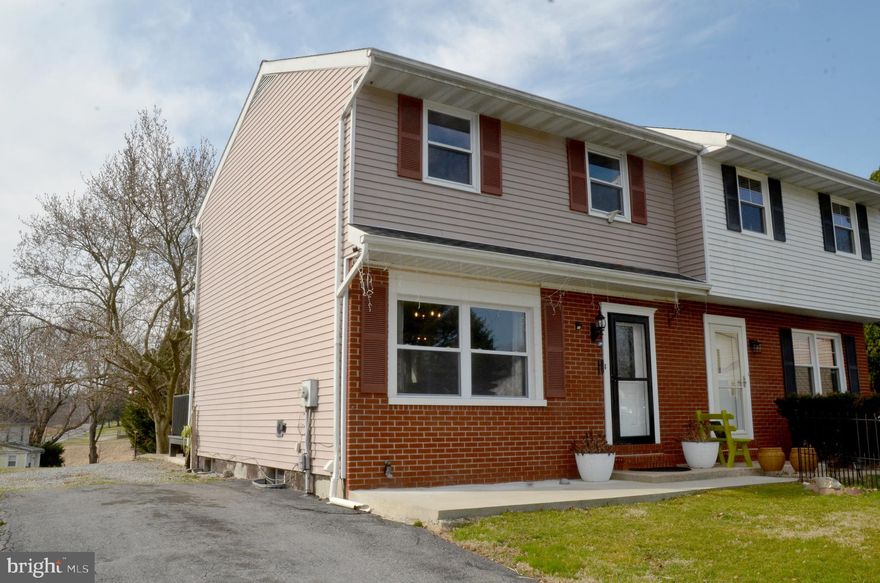 Bright and well-maintained semi-detached house situated on a quiet cul-de-sac in Wedgewood Estates in Lancaster Township. You'll be within walking distance of the Windolph Reserve Nature Preserve. Hardwood floors throughout much of the house make for a bright and clean space. Natural light fills the first floor. The kitchen has newer appliances and an adjoining dining area. Two bedrooms are upstairs and a full bath. There's a fully finished family room in the basement, and a laundry space with a washer & dryer. Outside a detached one car garage provides secure parking and a workshop for hobbies or additional storage. Out the back kitchen door is a deck descending to a wide brick paver patio, shaded in the spring and summer by a mature magnolia tree. The flowers on tree come to life in the spring with pink and white flowers. The third of an acre yard provides space for playing, gardening, and enjoying the outdoors. Look south from the back yard over the pastures of a local farm.