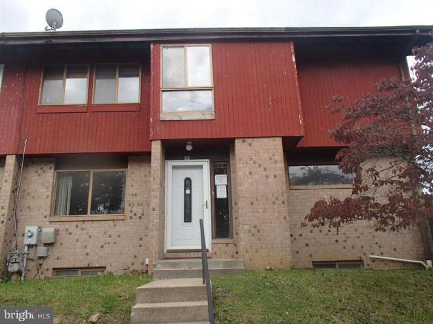 HUD Owned Home, case number 241-765151.  HUD Homes are sold "as is,"  FHA insurable with repair escrow, subject to appraisal. Wonderful opportunity to own this value priced end unit townhome. Spacious room sizes, fully finished basement with fireplace, wood floors. Fenced yard and patio for outdoor enjoyment!