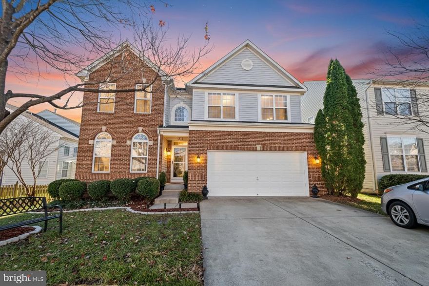 Welcome home to this beautifully maintained single-family residence located in the highly desirable community known as The Woods at Lee’s Parke. This spacious property greets you with an impressive dual-entry staircase on the main level, setting the tone for the elegance found throughout.  Upstairs, the primary suite offers a true retreat—featuring a generous bedroom with an inviting sitting room framed by decorative columns, one walk-in closet, one regular closet, and a luxurious en-suite bathroom complete with a walk-in shower, separate soaking tub, and dual sinks with vanity cabinetry. The upper level also includes three additional bedrooms and one full bathroom in the hallway, providing ample convenience for family or guests.

The main level offers an ideal layout for entertaining with a convenient powder room, while the partially finished basement expands your living options with a full bathroom—perfect for a future recreation room, home gym, or guest suite.

This home is truly move-in ready with an extensive list of RECENT UPDATES, including:
• GE five-burner gas cooktop
• Whirlpool French door refrigerator with indoor water faucet (previous refrigerator can remain in garage if desired)
• Samsung Smart built-in microwave
• New water heater
• Upgraded kitchen faucet
• New bathroom light fixtures
• New powder room faucet
• Updated brushed bronze door hinges and knobs throughout
• Renovated deck featuring new Trex decking and vinyl railing

With its elegant design, thoughtful upgrades, and exceptional location near shopping, dining, commuter routes, and community amenities, this home is a must-see. Don’t miss your chance to make 9314 Birch Cliff Drive your next address!