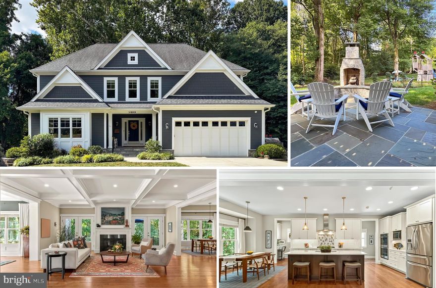 ***Assumable VA loan at 2.25%** Call for details, will consider NO substitution of eligibility, so a non veteran CAN assume. Second trust to bridge the gap available. .**Exceptional Custom Built home, designed with features  and quality  finishes seldom found in "generic spec homes". Craftsman style exterior with Hardiplank leads to a gracious open floor plan with  an incredible flow between main level areas and the outdoor living areas.  Elegant moldings and a coffered ceiling cement the feeling that you are in one classy home. Over 4000 sq feet on the 2 upper levels including a sumptuous Primary suite, large secondary bedrooms up with walk ins, and an  upper level laundry room. The main level, in addition to the open main level living areas included a pantry, charging station room , mudroom off the oversized garage and a main level OFFICE/flex room that measures 17x17- Home office, gym, kids playroom, future main level primary?
Downstairs ,another 1800+ square feet is highlighted by  a 40x24 rec room/game area space  with multiple activity areas and a walkout to the stone patio and outdoor fireplace. Also, a bedroom, full bath, bar area and more . 
Almost exactly one mile  to Vienna Metro and easy access to 66/495!   Just blocks from downtown Vienna** Assumable VA at 2.25%,.  Flexible timeframe on settlement.  This home exudes warmth, open ness and Class! Just 10 years old and there is a whole house Generator as well!**Check out the pics and schedule your showing with your agent or myself!