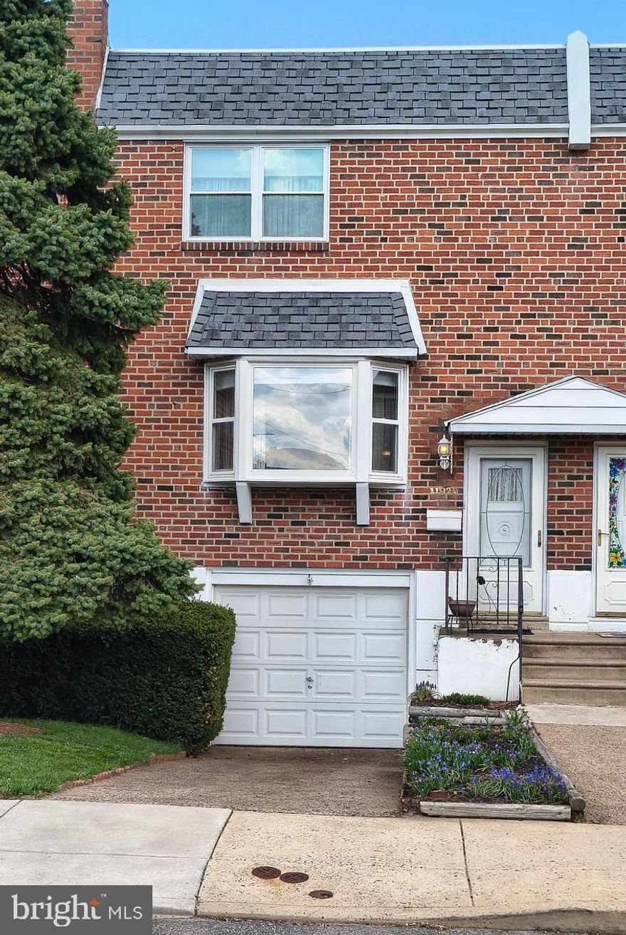 Well-cared-for home.  The main level features a large living room.  Plenty of cabinet space in the eat-in kitchen overlooking the dining room. Half bath off the kitchen area. The 2nd floor features 3 good-sized bedrooms and a nicely maintained hall bath. Finished basement and exit to a rear covered patio. Entrance to the front garage  inside the basement