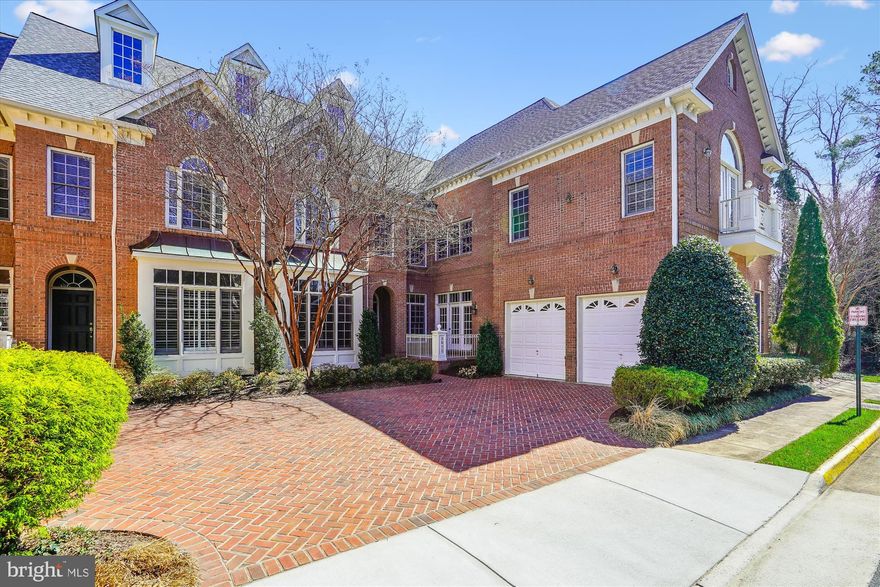 Rarely available, this fabulous brick home in the Farrcroft Community offers luxury living in a private, park-like setting. The home backs to woods with walking paths and a view of a pond! This spacious home boasts over 5,000 Sq ft of living space with 3 bedrooms, 5 full baths, a main level office and a finished walk-out lower level. 
Boasting timeless design with classic details, this home has it all!  The main level includes a gracious family room with a gas fireplace and tons of natural light. There is a gourmet kitchen with stainless steel appliances, breakfast bar, breakfast room and large pantry. A formal living room , dining room, plus an  office and full bath, complete the main level. Upstairs, the luxurious primary suite awaits, complete with spa like bath, ideal for unwinding after a long day. Don't miss the beautiful detailed tray ceiling in the primary suite, there are two generous sized walk-in closets and an attached sitting room.
The upper level also features a large bonus room over the garage with a custom built-in wall unit and access to the front balcony. The laundry room is located on the upper level. There are two additional bedrooms, each with it's own en-suite bathroom and walk-in closet, ensuring comfort and privacy for all.
The walk-out lower level offers an expansive recreation room with a gas fireplace and access to the rear courtyard.  There is also an office/flex space, media room, full bath and utility room. The home has a two car garage. There is a private landscaped courtyard featuring a flagstone patio, perfect for relaxing outdoors. Enjoy the exclusive amenities of the Farrcroft Community, coupled with the convenience of Fairfax City living.  There are  wonderful restaurants, shops and library, all within walking distance. Close to GMU, Metro and major commuter routes. This home is a must see!