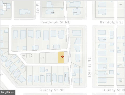 Vacant Land For Sale - Vacant Lot 0027 20th Alley<br/> WASHINGTON, DC 20018