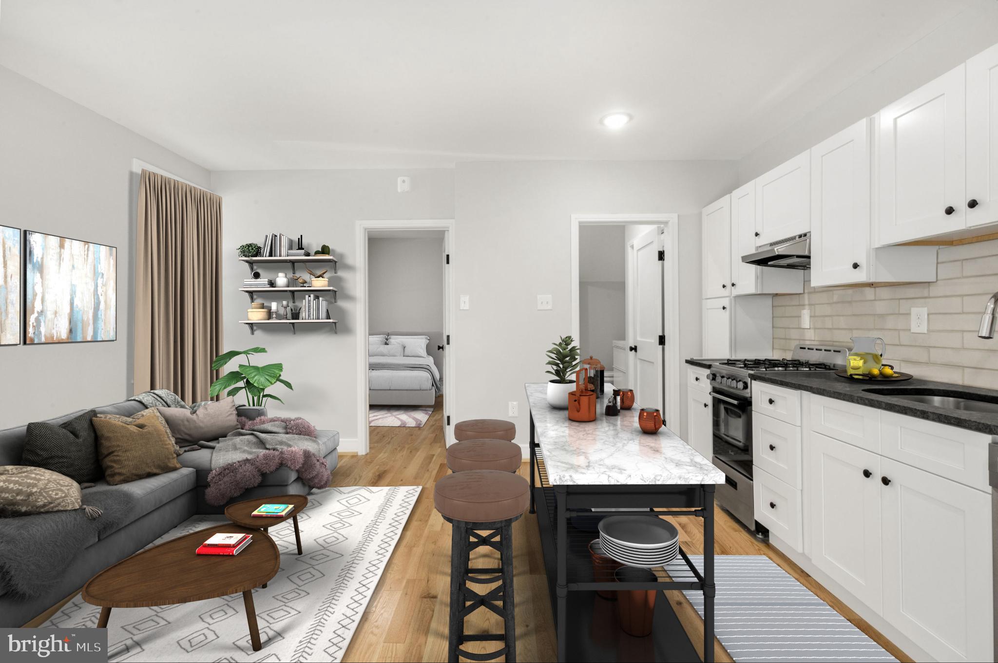 Available Early June:
Welcome to 1916 Poplar St #1S with off-street parking! This is a wonderful 1 bedroom, 1 bathroom first-floor apartment with a separate entrance for added convenience. Features include hardwood floors, recessed lighting, in-unit laundry, and modern finishes throughout. Enter into the common area with a wide open floor plan and tons of sunlight for a bright and spacious atmosphere. The kitchen area is against the right wall and boasts white shaker cabinets, subway tile backsplash, and sleek stainless steel appliances including a refrigerator, dishwasher, and gas oven-stove range. Behind the kitchen is your beautiful bathroom, complete with tile flooring, a floating vanity, subway tiled bathtub-shower, and stacked washer and dryer. Head into your bedroom with a big window and a closet with custom built-ins with sliding barn door. Mini-split a/c systems are installed throughout - call today!
Lease Terms:
Generally, 1st month, 12th month, and 1 month security deposit due at, or prior to, lease signing. Other terms may be required by Landlord. $55 application fee per applicant. Pets are conditional on owner's approval and may require an additional fee, if accepted. (Generally, $500/dog and $250/cat). Tenants responsible for: electricity, gas, cable/internet, and a $35/month flat water fee. Off-street parking is available for an additional $295/month. Landlord Requirements: Applicants to make 3x the monthly rent in verifiable net income, credit history to be considered (i.e. no active collections), no evictions within the past 4 years, and must have a verifiable rental history with on-time rental payments. Exceptions to this criteria may exist under the law and will be considered. Cosigners accepted.