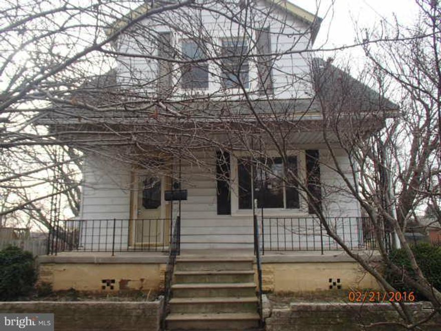HUD Owned Home, case number 241-786089.  HUD Homes are sold "as is,"  FHA insurable with repair escrow, subject to appraisal. Take advantage of this great opportunity to own this value priced single family home! Enjoy spacious rooms, wood floors and a finished basement.  Both the covered front porch and rear covered patio are perfect for your warm weather pleasure. Lrg fenced rear yard with sheds.