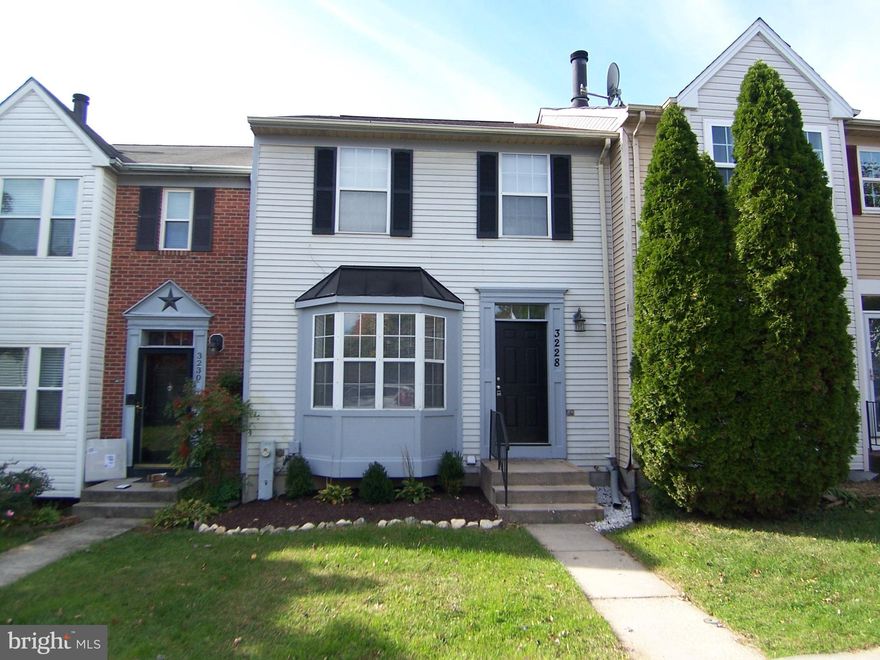 DREAM BIG!! 3 bedroom, 2 full 2 half bath interior townhome in the Box Hill South community. BRAND NEW KITCHEN CABINETS AND GRANITE COUNTERS! BRAND NEW CARPET AND FRESH PAINT THROUGHOUT! Check out the granite sample left at the home to truly visualize what your kitchen will look like. All of this is accented by the stainless steel appliances. The separate dining and living areas give you plenty of space to entertain. Living room features a wood burning fireplace for those cold and cozy Fall/Winter nights. Primary bedroom offers you a full, private primary bath with a freshly reglazed tub. Half baths located on both the main AND lower level for added convenience. Your lower level is WALK OUT LEVEL!! The large family room has a slider and window for plenty of natural light plus giving you access to your rear yard and concrete patio. Basement also offers a storage and laundry area. Add in the convenient location giving you quick and easy access to all the Bel Air/Abingdon area has to offer and this home has checked ALL your boxes! Come see today before it's gone!