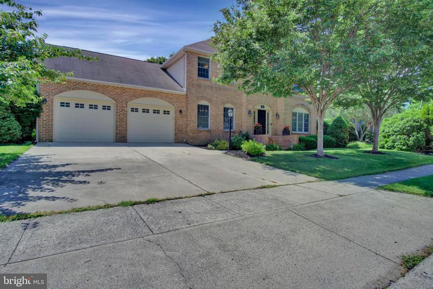 Location, Location and Location! Cumberland Valley School District! This brick beauty single family house is located in a desirable HIGHLANDS OF HAMPDEN community where is in a very convent location. It has over 3600 sqf living space (including finished basement),  9 feet first floor ceiling, 2-car garage with bigger size, 4 Bedrooms, 2.5 Baths,  family room, dining room, Tray Ceiling, Granite countertop, Fireplace, natural gas heating and A/C cooling, Hardwoods, crown Molding, walk-in closets, Nice and bigger size of deck , privacy back yard with fence. finished basement w/walk out entry. Very convenient  to shopping centers, easy to access to many highways, newer roof replaced in 2024, newer heating and cooling (HVAC) replaced in 2024, newer newer dryer and washer replaced in 2023, newer dishwasher replaced in 2023, new replacements of the entire deck boards and replaced the entire stairs in August 2025, installed Water filter system in 2021 for kitchen sink water. Call your agents and come to see it.