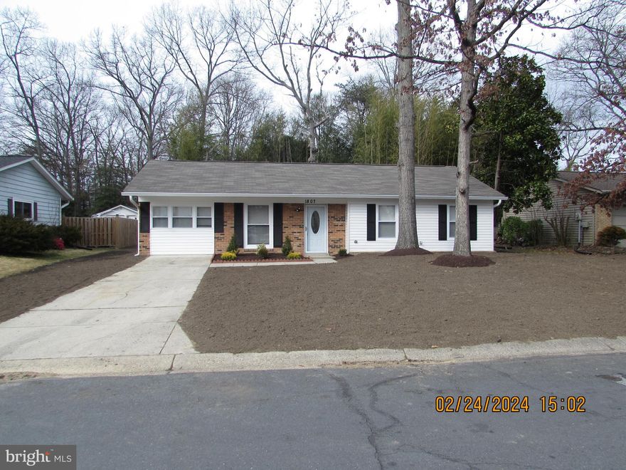 Price Reduced for quick sale! Don't miss out on this fantastic rehabbed home in the sought after Bannister neighborhood of St. Charles! Features include 4 bedrooms 2 full baths, new roof, new wiring,  dining area, remodeled kitchen with new cabinets, stainless steel appliances, and quartz countertops, all new flooring throughout, new windows, recessed lights, paint, blinds, washer, dryer and more! The yard has been regraded and seeded, new plantings and mulch. This is truly a gem and ready for your occupancy.