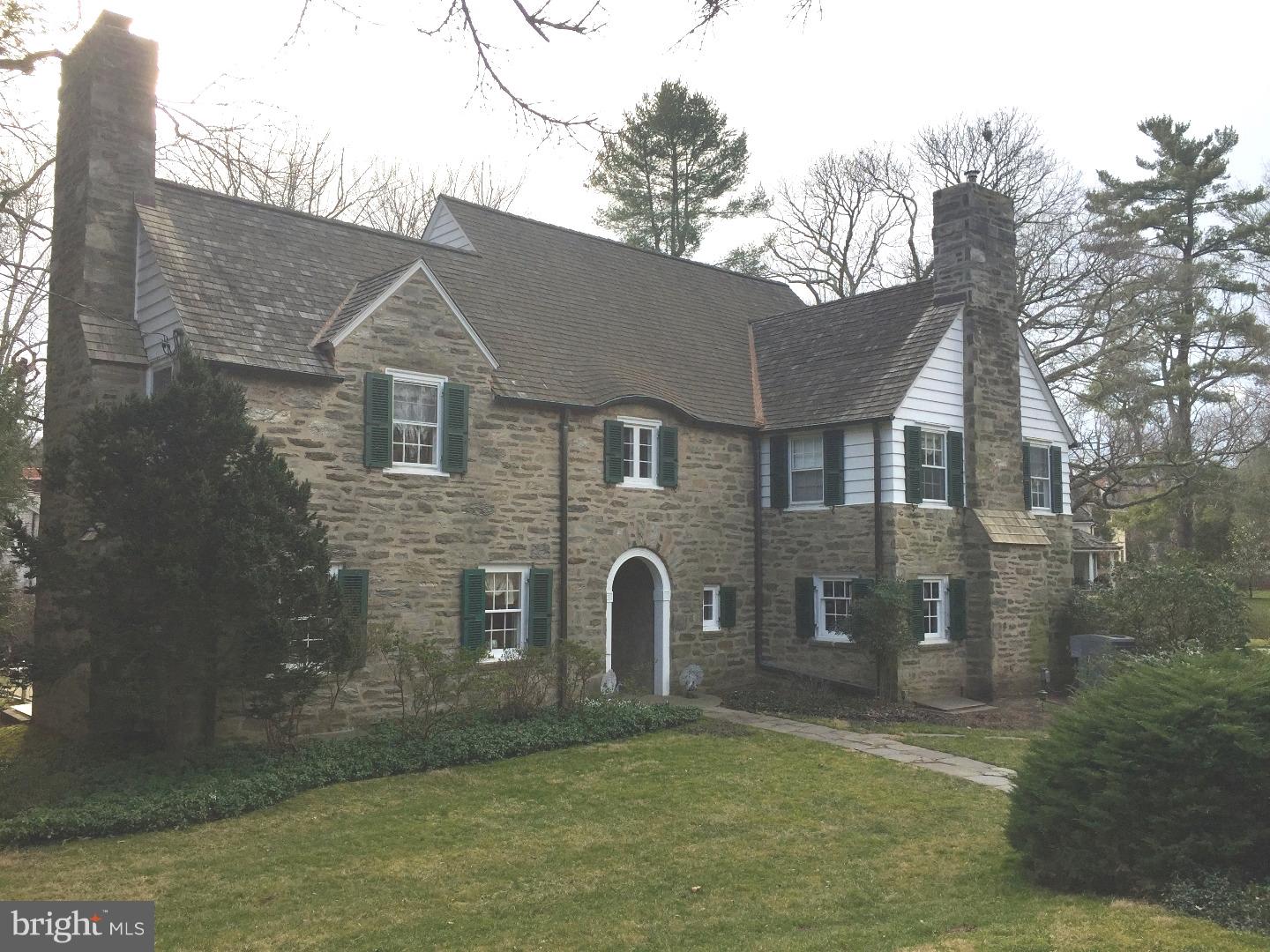 Location! Location! Location! Come see this impeccably maintained 5 bedroom, 4 and 1/2 bath stone colonial located on one of the most coveted streets in Northside Bryn Mawr . A neighborhood like Pennstone Road cannot be easily found on the Mainline today. This home is a charmer with details only a classic home can provide. ?The first floor offers traditional, light filled, living, dining and kitchen with a delightful great room attached. The great room provides stunning views of .76 acre property and koi pond with soothing waterfall. Take a stroll up the winding staircase and you will find 3 of the 5 bedrooms as well as a spacious extra room which can be used as a second family room, office, au-pair suite, the possibilities are endless. Large closets and light and views from all directions complete the second floor layout. Jaunt up one more flight to find a spacious third floor living space with 2 bedrooms, 1 full bath and well organized and easily accessible storage. A beautiful balance between living space and function. More storage and living space can be found in the finished basement with tons of space to fit many different needs. From a wine closet to utility sinks this basement has it all. This family home has provided its current owners with a lifetime of joy. 714 Pennstone is waiting for you to do the same. If you're looking for quality, charm , light filled spaces, and a fantastic, quiet, friendly location this is your new home!!! Seller is related to the listing agent.