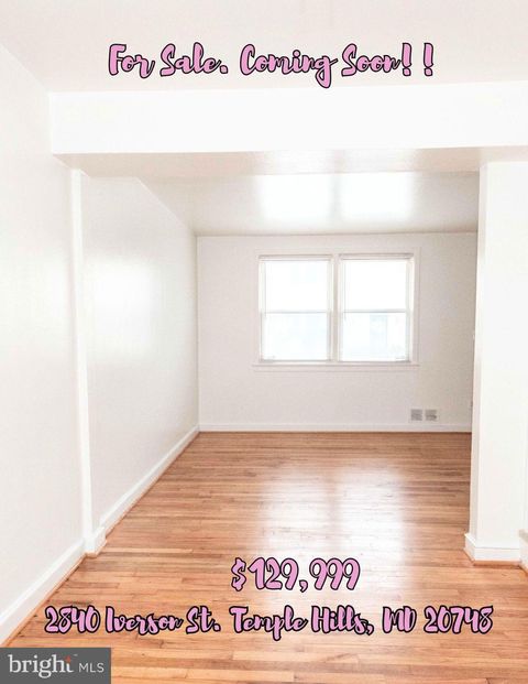 2840 IVERSON STREET 104 TEMPLE HILLS MD 20748