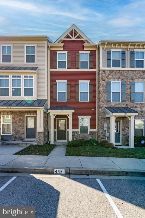 447 WILLOW BEND DRIVE GLEN BURNIE MD 21060