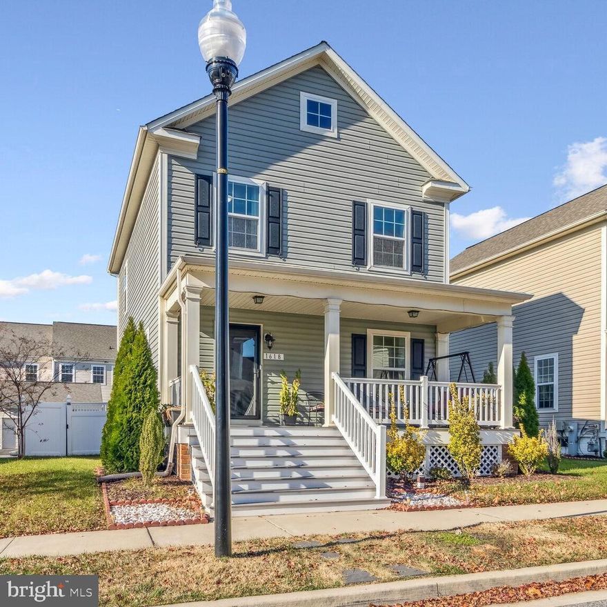 Experience the enchantment of this meticulously maintained 3-bed, 3.5-bath traditional home in the coveted Renaissance Square neighborhood. Begin your day on the expansive front porch, surrounded by tree-lined streets, setting the perfect scene for the charm that awaits inside. The bright and airy living room effortlessly flows into the dining room and chef's kitchen, adorned with luxury vinyl flooring and featuring GE appliances, granite countertops, and a center island. Upstairs, discover a luminous primary bedroom with an ensuite bathroom and walk-in closet, accompanied by two spacious bedrooms. The fully finished lower level offers versatility with an expansive recreation room, large utility room w/ double sump pumps and Whirlpool washer & dryer, a full bathroom, and a bonus den/office. Outside, the inviting stone patio, embraced by a private fence and Lifetime shed, provides the perfect space for relaxation. With a 2-car driveway and ample street parking, this home seamlessly combines classic design with contemporary comfort.


Conveniently located near route 702, I-695, and I-95, and just steps away from the CityLink Orange bus stop, this residence offers easy access to shopping, dining, and a short drive from White Marsh Town Center and downtown Baltimore's cultural and entertainment offerings. Embrace a lifestyle where charm meets convenience in this delightful home.