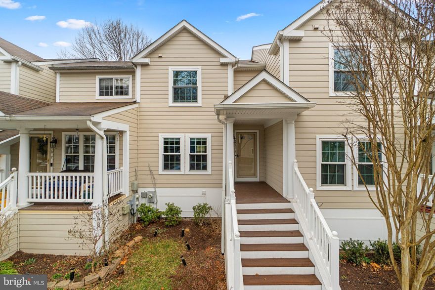 Welcome to this beautifully updated 3-bedroom, 2.5-bathroom two-story condo, offering modern comfort and style throughout. Located in the desirable Dorsey Hall community, this home has been thoughtfully renovated over the past year to meet today's lifestyle needs.

The spacious, open-concept living area features brand new luxury vinyl plank flooring, providing both durability and elegance. The fully updated kitchen boasts stunning quartz countertops, beautifully update back splash, and ample cabinet space, making it perfect for cooking and entertaining. The kitchen seamlessly flows into the living and dining areas, with large windows allowing for plenty of natural light.

Upstairs, you'll find a generous primary suite complete with an ensuite bathroom, offering a private retreat to unwind. The two additional bedrooms are well-sized, offering comfort for family or guests, and all bathrooms have been tastefully updated with modern finishes.

Step outside from the kitchen onto a beautiful Trex deck, perfect for enjoying your morning coffee or relaxing evenings, with a serene view of lush greenery.

Additional updates include a brand new washer and dryer, ensuring convenience and ease for daily living. This condo combines style, functionality, and a peaceful setting, making it the perfect place to call home.

Don't miss out on this rare find! Schedule a showing today!