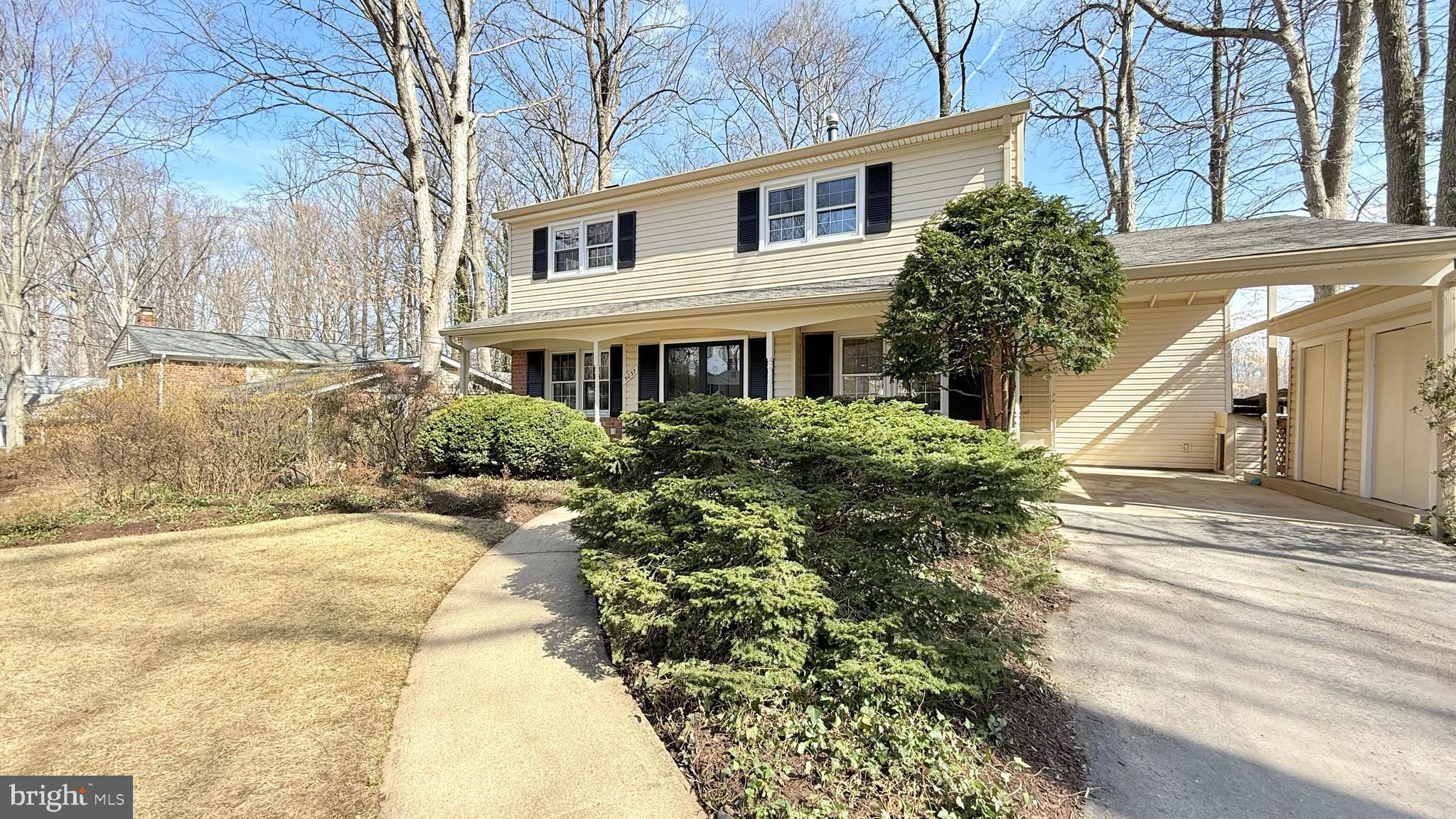 Looking No Further! This Brick House offers the largest size in this community. The addition of approximately 650 sf was built back in 2005. The new layout does not only add more living space, it also creates the most functioning design. It meets all of your today’s expectations.
This Brick single family Home is FULLY RENOVATED Top to Bottom, offers everything you need, and just the one you love your home to be. This lovely home offers 4 Bedrooms & 3 full baths and 1 half bath. When you walk into the house, a newly finished accent wall over the fireplace boosts more personality in this living room for your home. Brand New Open Concept Kitchen for your family to enjoy! All New White Plank Cabinet along with all New Mat Black Euro Pull Handle lights up the kitchen. The trending style of White Luxury Quartz Countertop with blue subway backsplash infuse the kitchen with color and pattern for a unique look. The Super Large Island (10’ x 3.5’) with a Full Water Fall Counter Top brights the whole area, and it would serve as a family breakfast table or party buffet table. All New Stainless Appliances, especially the Samsung Smart 36" Built-In Cooktop with Dual Power Burner along with the Built-In Smart Oven would make enjoyable cooking here. The open plan space is visually connected you to the dining room and family room. When it comes to the floors, Timeless and light, a great oak looked LVP floor throughout the home makes it feel open and airy.
Beside the large size of kitchen, you will have your dream office or second master suite for your family relative to use in the Main Level. The suite comes with a large walk-in closet, a brand-new 60” large shower, and a 60” double vanity. It is carefully chosen and designed. The brush gold hardware matches best with the Ribbon Maple Ceramic Tile. It elevates your space, featuring a gorgeous matte finish style, creates a grand piece perfect for shower walls.
Walking to the upper level, you will also have everything all in your bedroom and bathrooms. Brand New Shower, Vanity, Lighting, Shower Tub, and tile etc. All New Hardwares & light fixtures! Come to your new Master Bathroom, you would fall in love!! Luxury Brazil Andover White Polished Porcelain, known for its culture and craftsmanship, is made throughout and shined the whole master bathroom. The Brush Gold Frameless Fixed Shower Door adds more character to this super large (over 6f) shower! Plus, the Granite stone shower base and large niche results in a natural, authentic look! A double vanity, customized cabinet closet, and large cabinet with all drawers are prefect space to be your dream organizer. It provides all the functions that you can possibly imagine! Furthermore, the shared bathroom has the RETRO tile (Spanish Style) and white subway Tile (black and white) perfectly matches! It does not just provide the function but also enjoyment when you use it.
Next is the fully finished basement, when you walk down, you will not feel you are in the lower level of the home. Beside the recessed lights are throughout the room, you also get all new egress windows. There is also white quartz counter top Bar and beverage cooler to welcome you and your guests. The wood natural finished bar shelf lights up all your beverage collocation. You can use your basement as your office or your entertainment room. More importantly a new 2023 furnace, a 2020 water heater, a 2012 air-conditioning coil, double hung dual pane vinyl windows, architectural shingles, and low-maintenance vinyl siding. Carport features two entries into the house (kitchen and addition), as well as three built in storage sheds, trash can storage, and dog run to back yard off carport. The location is unbeatable, situated just 2.5 miles from I-495, making commuting easy and offering close proximity to shopping, dining, parks, and more.