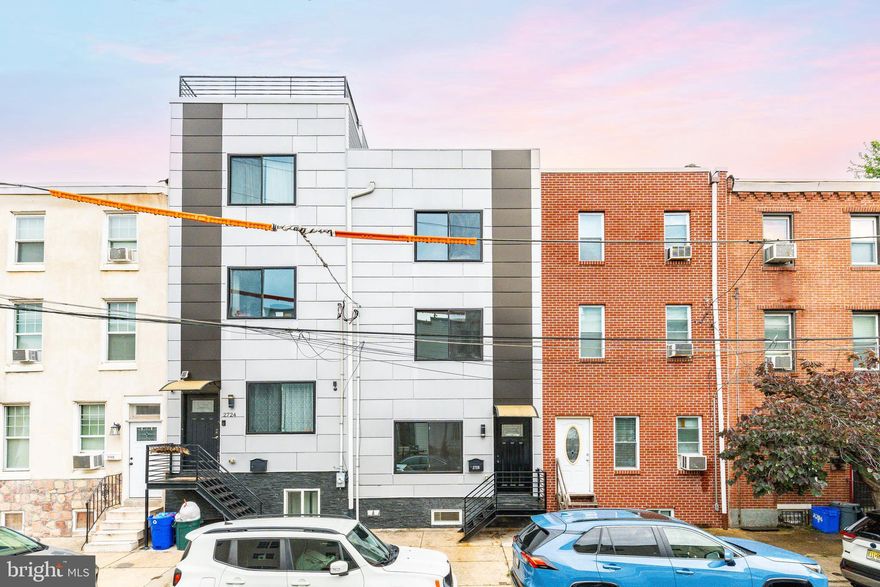 ***FREE 1% Interest Rate Reduction for 12 months.  Lower your rate 1% below market rate for Year 1 for qualified Buyers.  Preferred Lender is offering a 1% below market, Interest Rate Buydown for the 1st year at ZERO cost to the Buyer!***

Welcome to 2726 Edgemont Street – a sun-drenched, fully renovated three-story home ideally located just steps from the vibrant Fishtown neighborhood. This 2-bedroom, 2 full bath property offers a perfect blend of space, style, and function in one of Philadelphia’s most exciting areas.

From the moment you walk in, you’ll be greeted by an abundance of natural light pouring in through oversized windows, highlighting the beautiful light hardwood floors that run throughout the home. The large eat-in kitchen is perfect for both cooking and entertaining, with plenty of room for a full dining setup.

Upstairs, you’ll find two impressively spacious bedrooms, each with ample room for a king-size bed, sitting area, or workspace. Both bathrooms feature sleek, modern finishes, and the open layout throughout provides a great sense of flow and comfort.

The fully finished basement includes a second full bathroom, offering excellent flexibility for a guest suite, home office, gym, or media room.

Located on a quiet block just outside Fishtown, you’re a short walk from some of the city’s best restaurants, bars, cafes, and transit options.

This light-filled, move-in-ready home truly checks all the boxes—schedule your showing today!